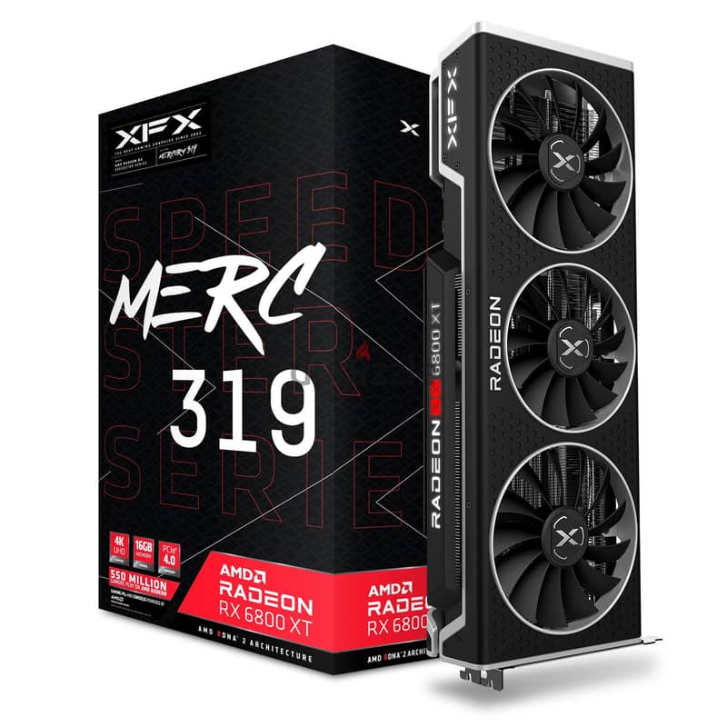 XFX Speedster MERC 319 AMD Radeon RX 6800 XT 0