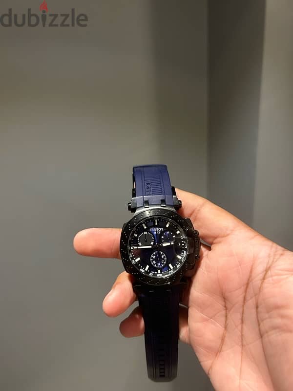 Tissot T-Race chronograph black and grey 1