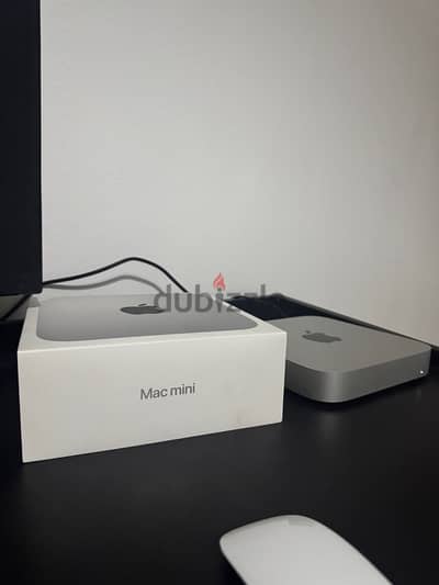 Apple mac mini m2 pro with apple magic mouse and keyboard and bag