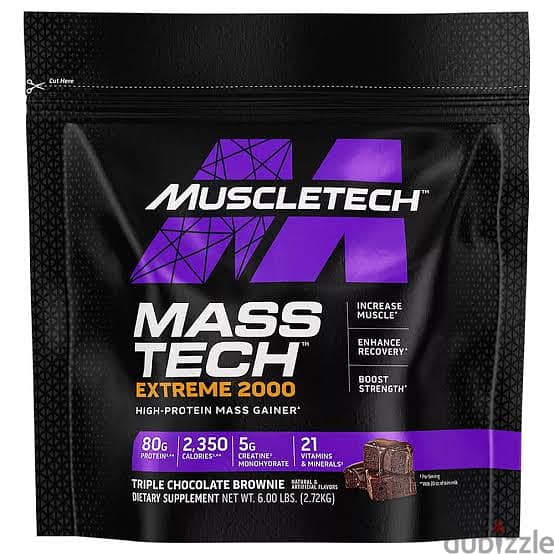 ماس تك بروتين جينر mass tech gainer protein 0