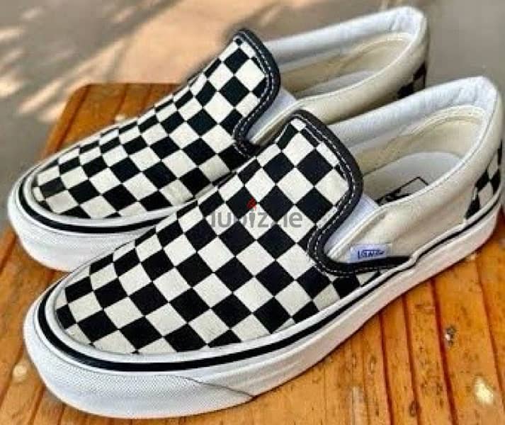 Vans Slip on Checkerboard Shoes 0