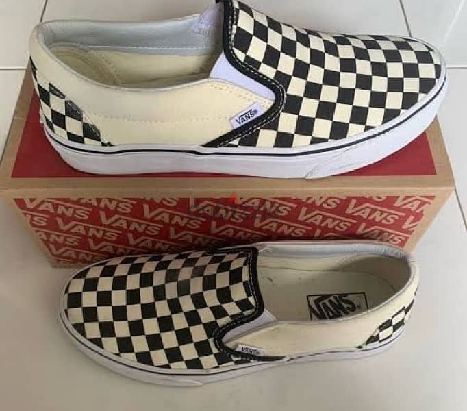 Vans Slip on Checkerboard Shoes 2