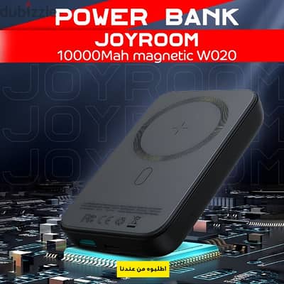 Power Bank joyroom 10000Mah . magnetic 2020