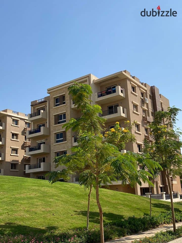 Apartment for sale 132m in first settlement with installments over 8 years in front of Cairo Airport Taj City Compound 1