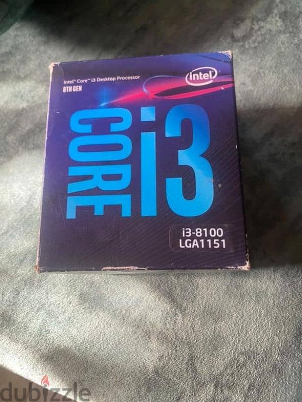 core i3 8100 3.6ghz 0