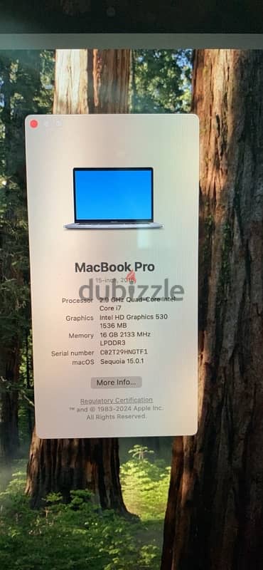 2016 MacBook Pro 15” 4