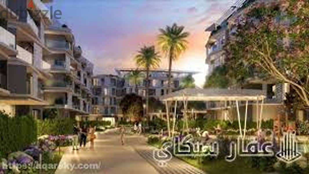 أقل سعر استاند الون ريسيل  فى_Badya Palm Hills_ برايم لوكيشين 3 غرف 0