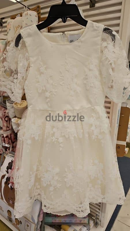 8 years white amazing soiree dress from USA 0