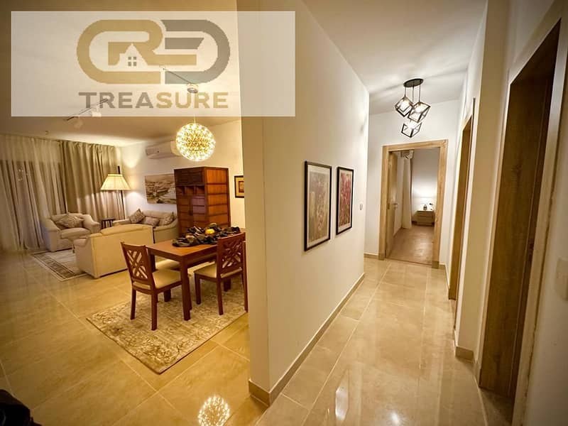 fully furnished Apartment for rent in Fifth Squar-5th settlement 2