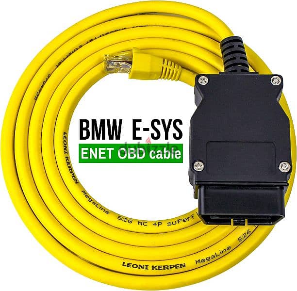 كابل اعطال و تكويد Bmw Enet cable و يعمل على الموبايل 0