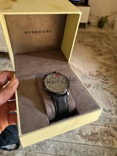 original burberry watch strap changed