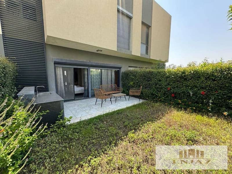 townhouse in Burouj, ultra super finishing, immediate delivery, garden view, (251sq) 0