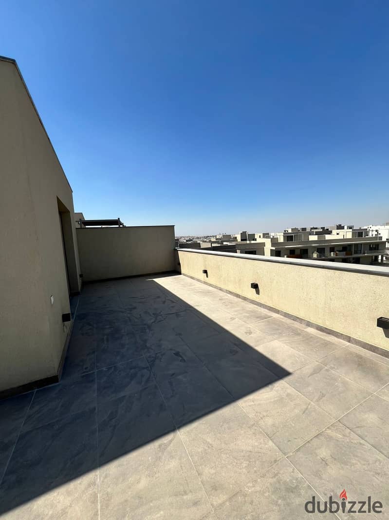 Penthouse for rent in Villette Sky Condos Compound, the first residence with kitchen and air conditioners, at the price of a snapshot view on the land 2