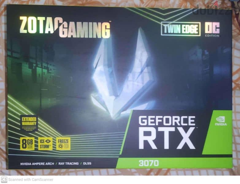 Zotac RTX 3070 8GB 0