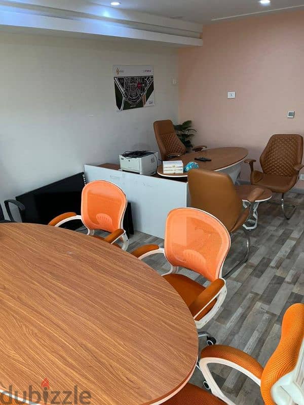 مكتب للإيجار مفروش بالكامل - Office For Rent InTrivium Complex 6