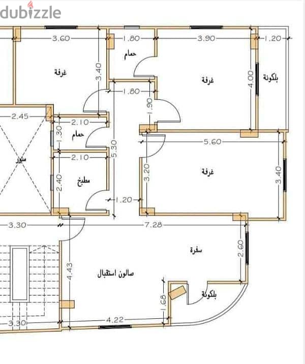 للبيع شقه ١٥٠م استلام فوري بمدينه بدر الحي المتميز بجوار الخدمات 1