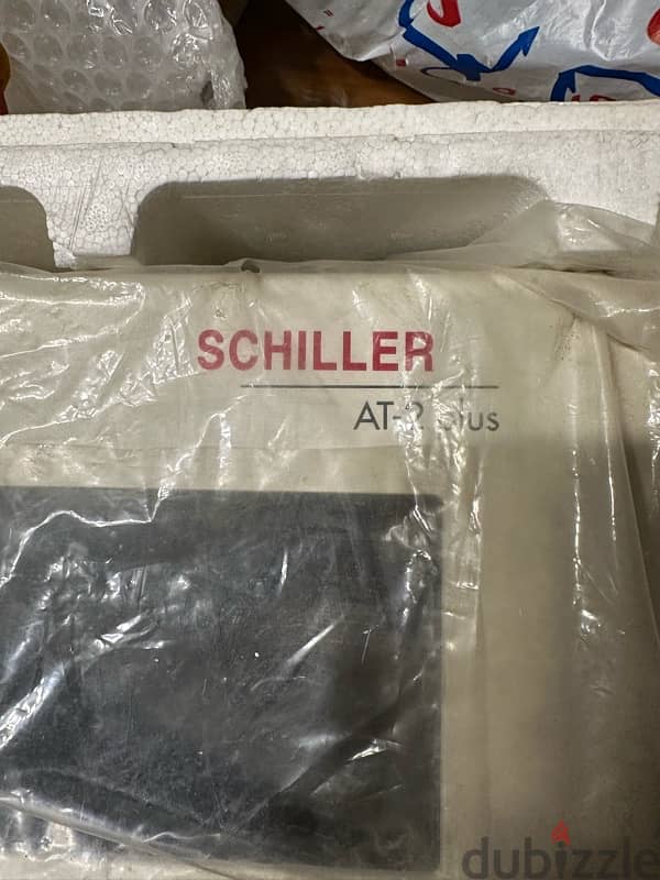 Schiller جهاز رسم قلب شيلر سويسري اصلي، معه كل مستلزماته 1