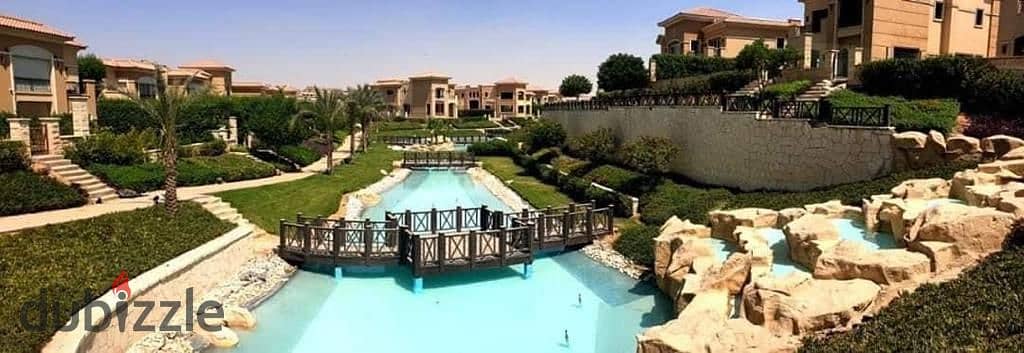 Standalone Villa resale ready to move fully finished Stone Park New Cairo 1