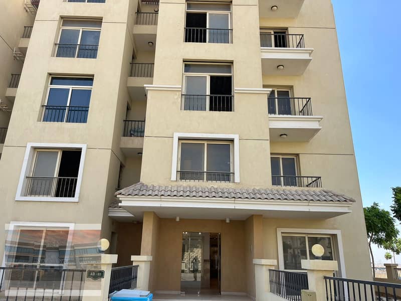 Apartment - ready to move - and very prime location - in sarai compound - mostakbal city 0