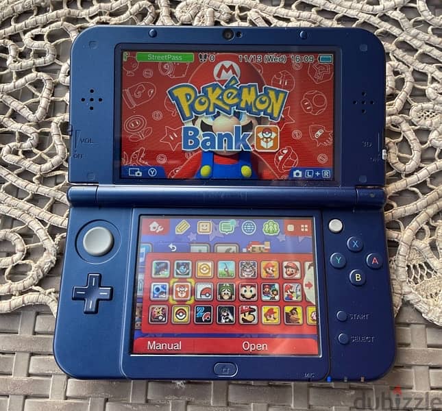 Nintendo “New” 3ds (Metallic Blue) 5