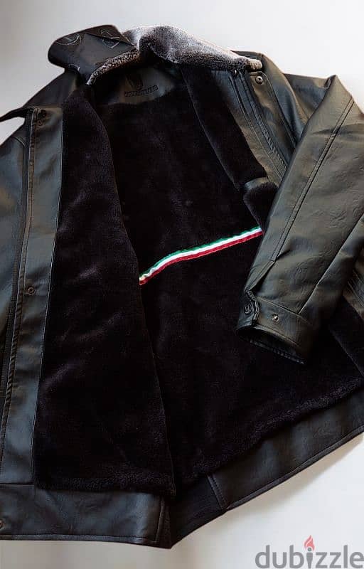 ITALY VEGAN LEATHER JACKET F-Collection 4