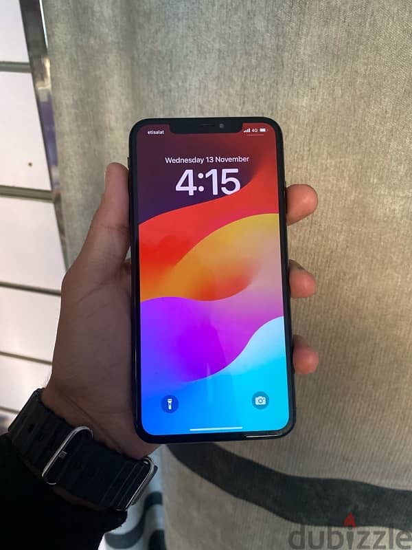 i phone x s max حالتو كويسه و عملي 3