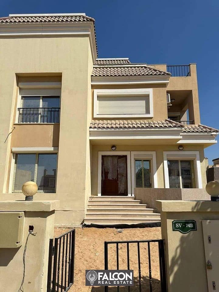 villa 175m for sale in butterflay new cairo next to madeinty compound with installments 0