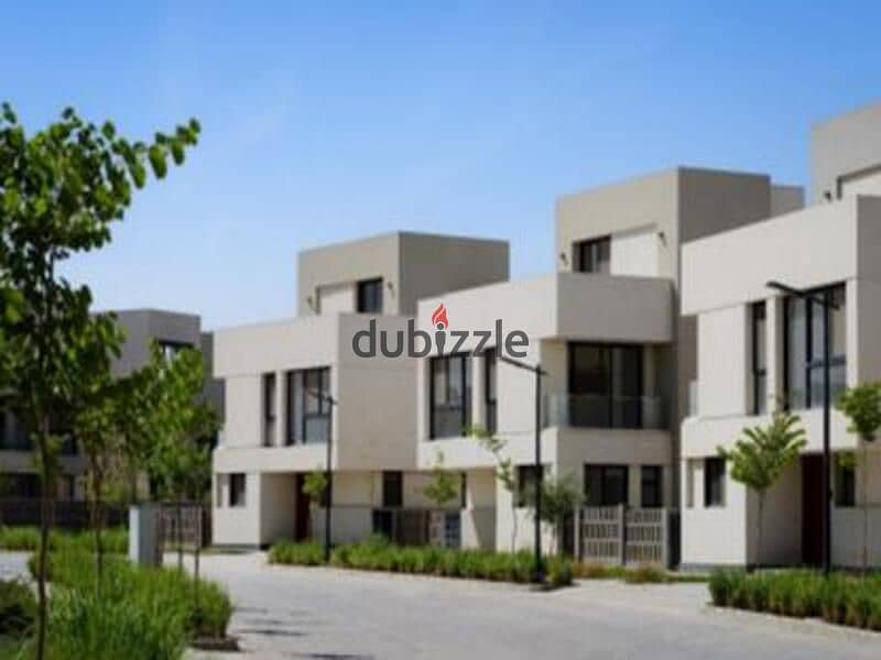 Immediately finished townhouse for sale in Shorouk with a down payment of 3 million in installments over 6 years without interest 0