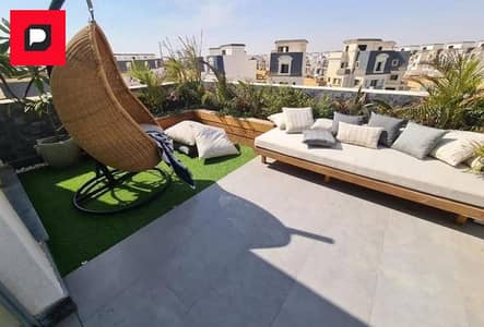 Duplex apartment with private roof, Sky Loft, immediate delivery, in Mountain View iCity, New Cairo, Fifth Settlement, Golden Square, near the AUC