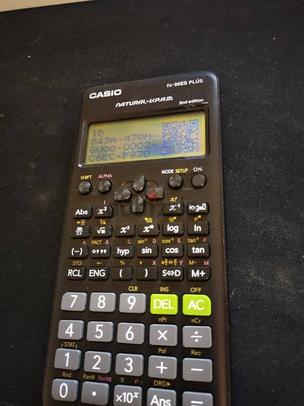 casio original calculator fx-95ES PLUS 2nd edition 0