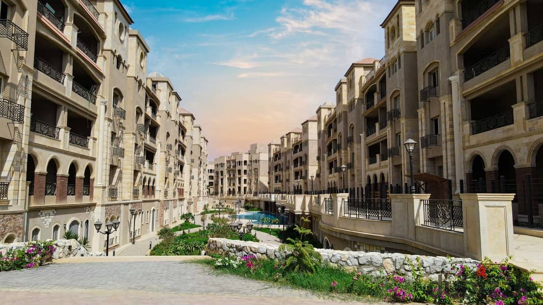 Apartment for sale in installments without commissions at the old price in the Fifth Settlement, Rock Vera Compound . . . . . | Mivida - Taj City - Sarai - 2