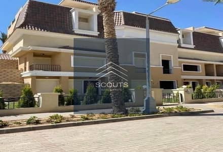 svilla for sale in butterfly new cairo city 42% off up to 8 years instalments minutes way from sarai