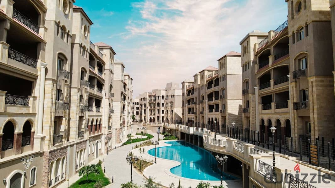 Apartment for sale in cash or installments in the Fifth Settlement in Rock Vera Compound . . . . . | Mivida - Taj City - Sarai - Sodic - Heliopolis - Madin 0