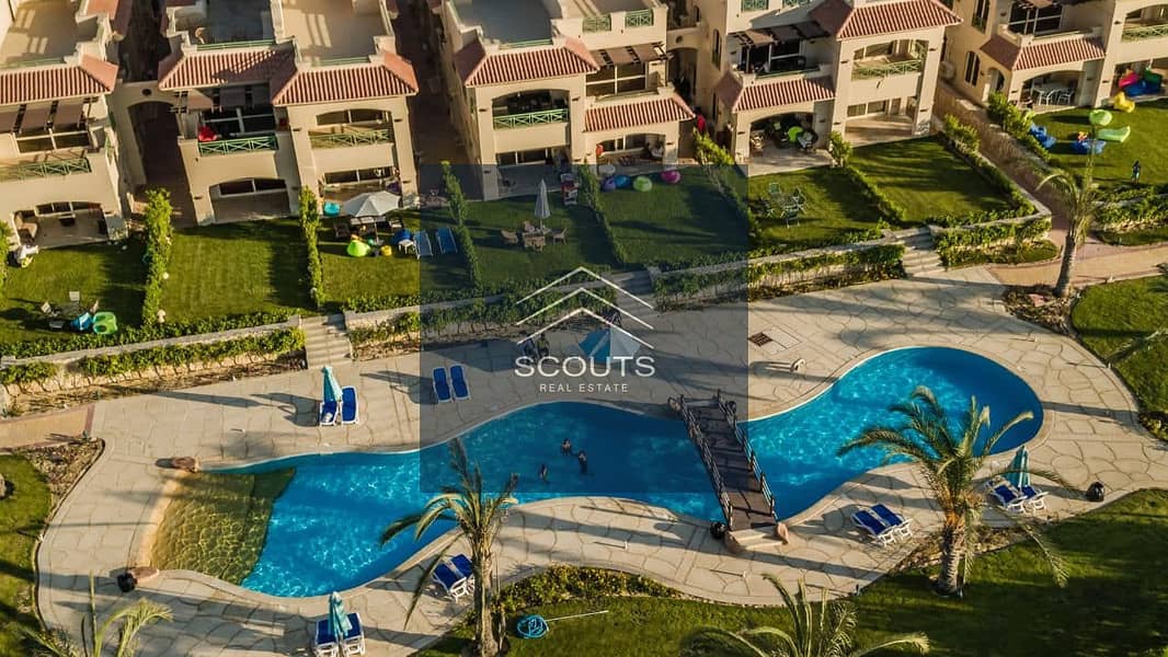 شالية دور أول استلام فوري 180 متر 3 غرف في لافيستا جاردنز Lavista Gardens العين السخنة Ain Sokhna بأقل سعر وأكبر مساحة 3