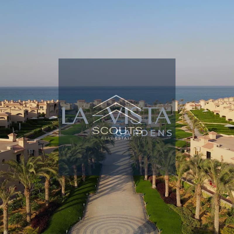 شالية دور أول استلام فوري 180 متر 3 غرف في لافيستا جاردنز Lavista Gardens العين السخنة Ain Sokhna بأقل سعر وأكبر مساحة 5