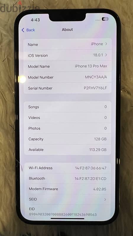 iPhone 13 Pro Max 128g 3