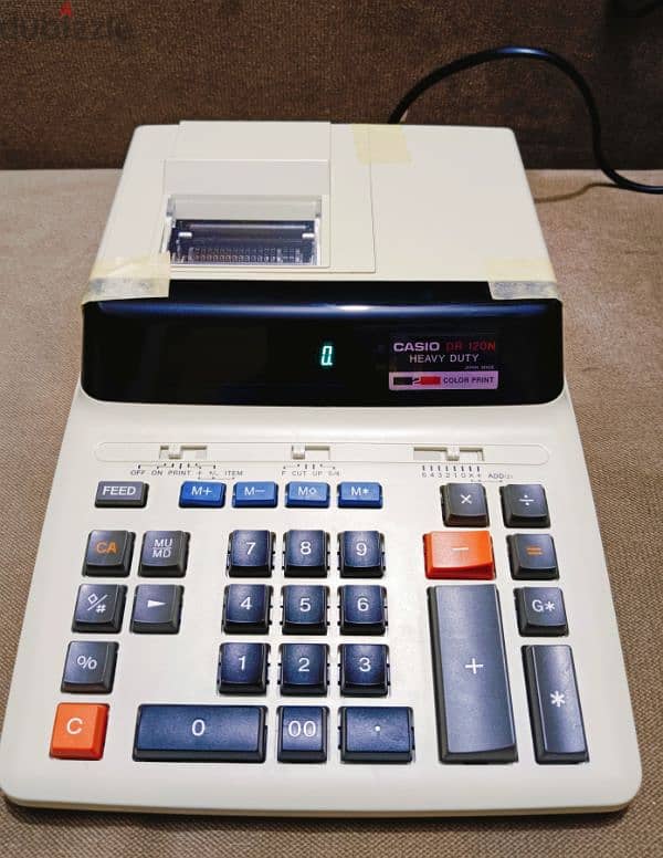 Casio printing Calculator 0