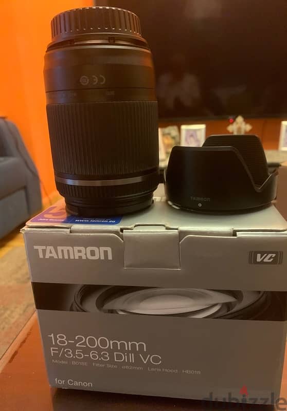 Tamron lense 18-200 5