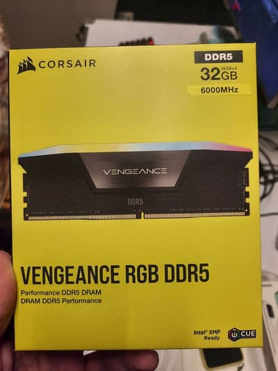 Corsair VENGEANCE RGB 32GB (2x16) 6000MHz DDR5