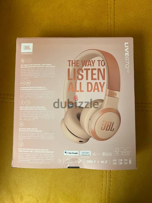 سماعات رأس  چيه بي إل   Headphones Live 670NC JBL 1