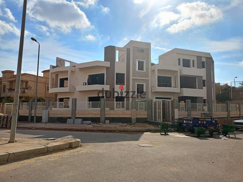 Apartment of 250 meters in the ninth district, the second number from the Dahshur extension, behind the Kababki Palace and the tourist promenade in Sh 0