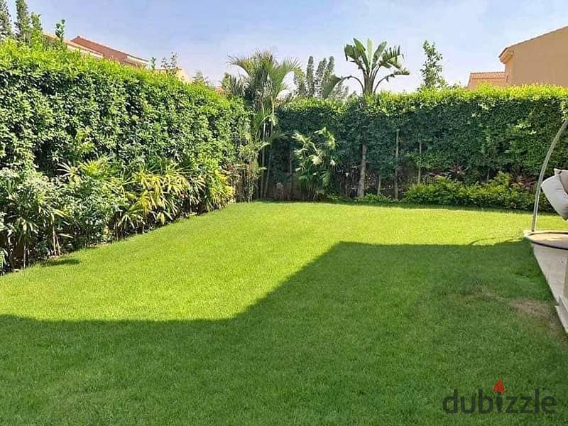 A 181 sqm apartment with a 64 sqm garden, fully finished (ready for immediate delivery), for sale in a compound on the 90th Street. 0