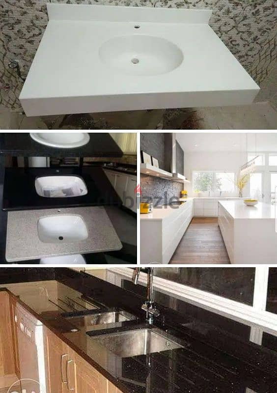 quartz countertop for kitchen 0