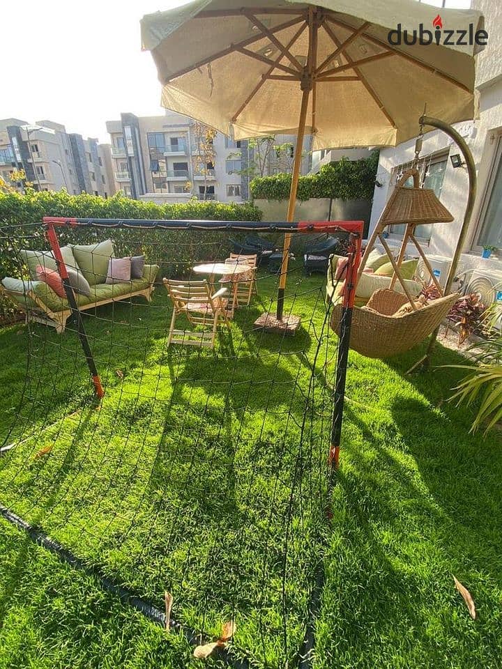 For Sale: 171 sqm Apartment + 66 sqm Garden (Ready for Immediate Delivery)  Located in Galleria Moon Valley Compound, New Cairo (Fifth Settlement). 1