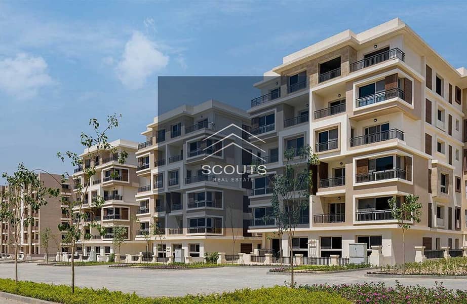 Apartment for sale in Mostakbal City Compound Sarai, a very special location in New Cairo, near Suez Road and Al Amal Axis - Sarai 8