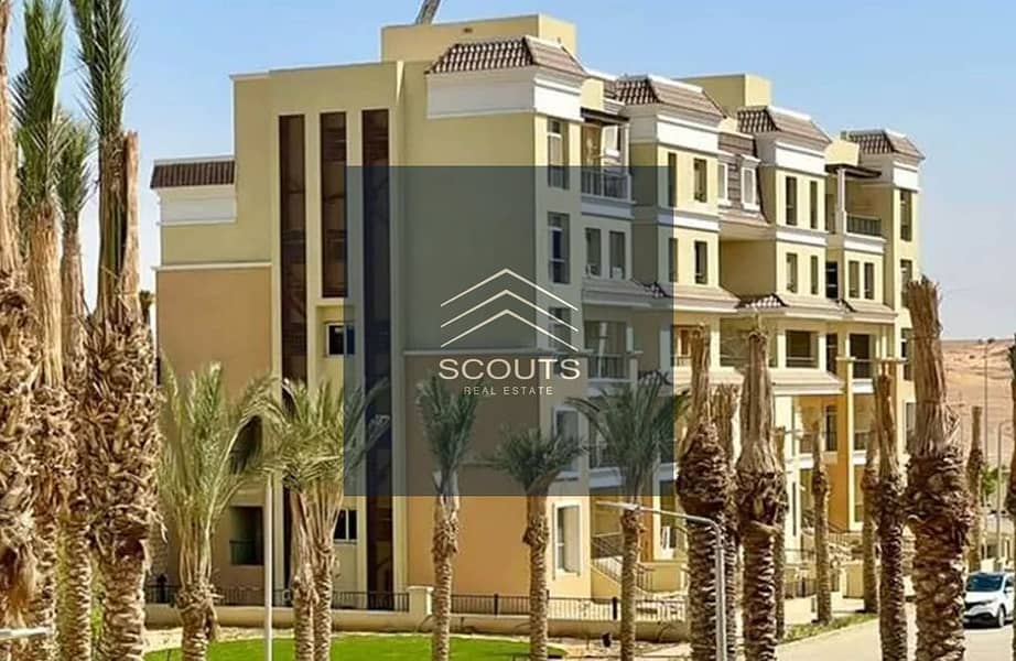 Apartment for sale in Mostakbal City Compound Sarai, a very special location in New Cairo, near Suez Road and Al Amal Axis - Sarai 9