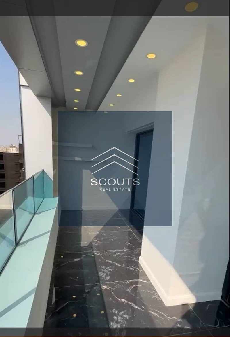 Apartment for sale in Maadi, directly on the Nile, residential building with hotel finishes, Rêve Du Nil Tower, fully finished with furniture, 9