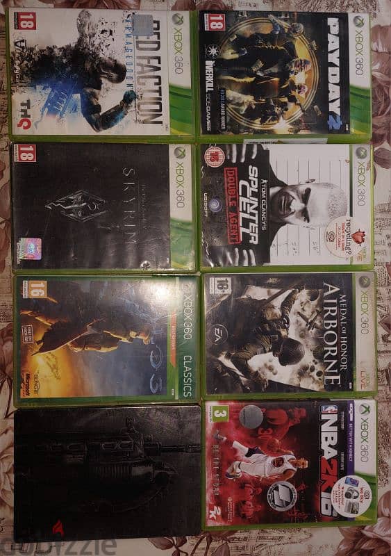 مجموعه مميزه من العاب اكس بوكس ٣٦٠ للبيع xbox 360 games for sale 0