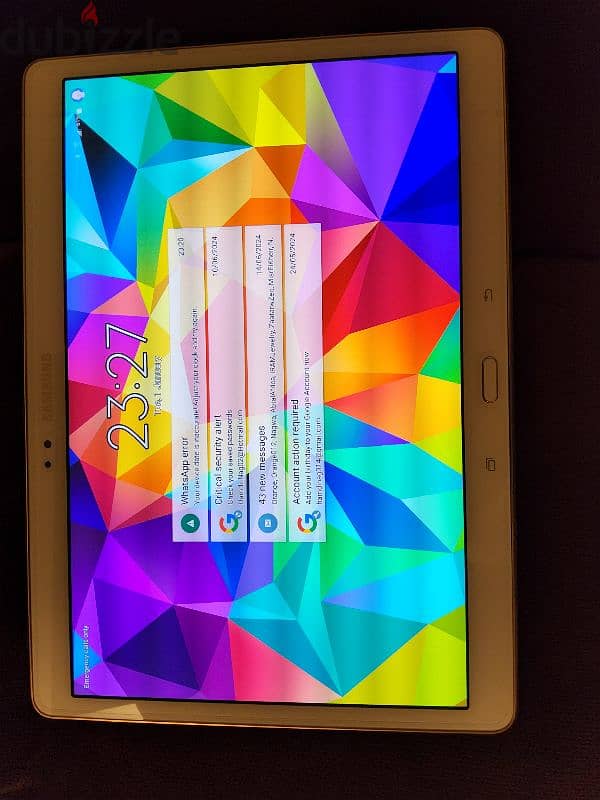 galaxy tab S 1