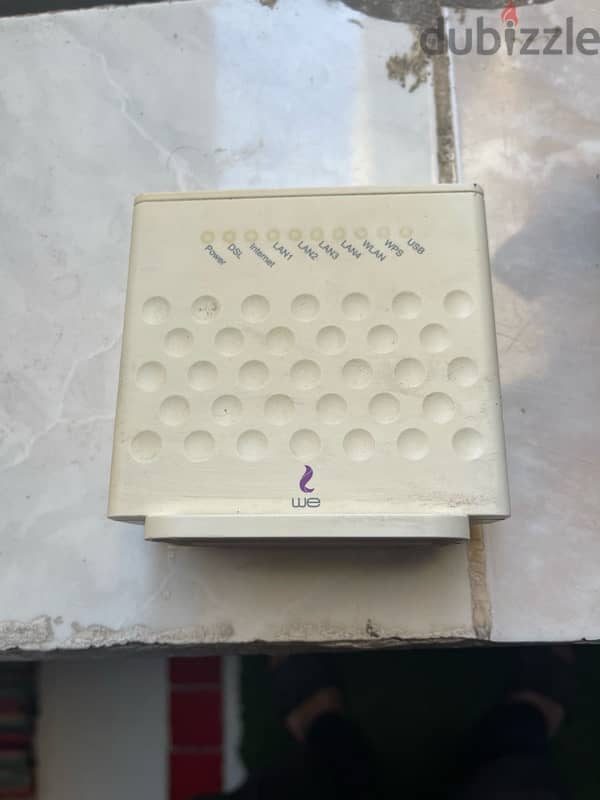 راوتر router للبيع we / te data / link adsl 1